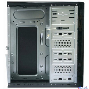 PowerCool S1007BK 450W {Тип: Midi-Tower, цвет: черный, форм-фактор: ATX, mATX, блок питания: 450 Вт, вентилятор: 120 мм, размеры: 175 x 407 x 362 мм, дополнительно: USB x2, наушники, микрофон}