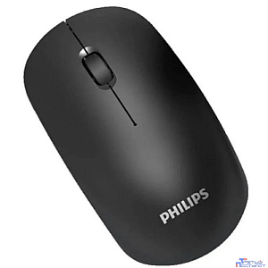 Philips  Беспроводная Мышь SPK7315, 2,4 GHz , 3 кноп., 1600dpi, бесшумная, Чёрный