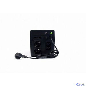 ИБП Бастион SKAT-UPS 1000-IN-2x7 {Line-interactive, 1000ВА/600Вт, на пол, LCD-дисп, 2x EURO + 2х C13, USB/RJ-45, АКБ 2х 7Ач, МПТ} (456)