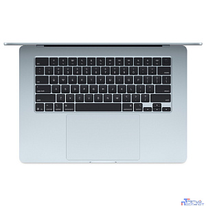 Apple MacBook Air 15-inch 2025 [MC7C4HN/A] (КЛАВ.РУС.ГРАВ.) Sky Blue 15.3" Liquid Retina {(2880x1864) M4 10C CPU 10C GPU/16GB/512GB SSD/рекоменд.переход.1979059/1991284/11065944} (A3241)