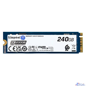 Твердотельный накопитель SSD Kingston SEDC2000BM8/240G M.2 2280 240GB DC2000B Enterprise SSD PCIe Gen4x4