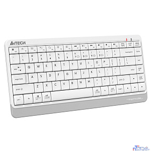 Клавиатура A4Tech Fstyler FBK11 белый/серый USB беспроводная BT/Radio slim [1595335]