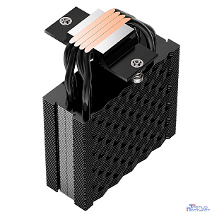 Кулер PCCooler RT400 BK  S115X/1200/1700/1851/AM4/AM5 (TDP 235W, 1x120mm PWM FAN, 4 тепловые трубки 6мм, 500-2200RPM, 32dBa)