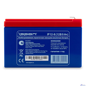 Ippon Батарея IP12-9 12V/9AH {669058}