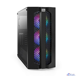 Exegate EX294975RUS Корпус Miditower ExeGate EVO-9205-NPX600 (ATX, БП 600NPX с вент. 12 см, с окном, 1*USB+1*USB3.0, аудио, 3 вент. 12см с RGB подсветкой)