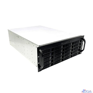 Procase ES420-SATA3-B-0 {4U 20 SATAII/SAS hotswap HDD, глубина 650мм, MB 12"x13", без Б/П,черный}