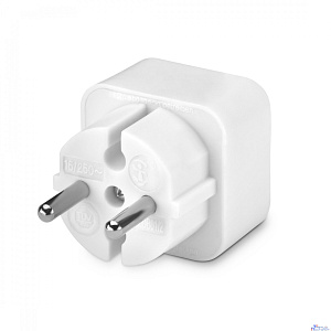 Сетевой разветвитель Buro BU-PS2F-W (2 розетки) белый (пакет ПЭ) {352751}