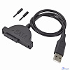 ORIENT UHD-302SL, USB 2.0 адаптер Slimline SATA для оптических приводов ноутбука, кабель подключения USB Type-A с винтами крепления (33337)