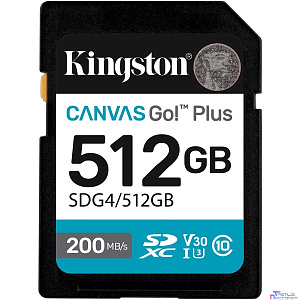 Micro SecureDigital 512GB Kingston SDG4/512GB