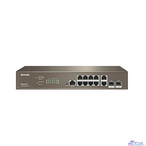 TENDA TEG5312F Коммутатор L3 управляемый в стойку 10-Ports 10/100/1000Base-T + 2-Ports 1000 Base-X SFP