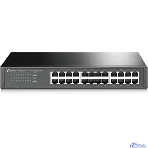 TP-Link TL-SG1024S Коммутатор с 24 гигабитными портами для размещения на столе или в стойке