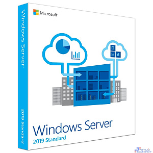 P73-07680 Microsoft Windows Server Standard 2019 English 64-bit Russia Only DVD 5 Clt 16 Core License