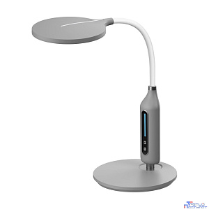 Camelion KD-862  C09 серый LED(Свет-к наст, 10Вт, 580 лм Сенсорное управление, регулировка яркости и цветовой температуры)
