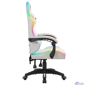 Игровое кресло Energy Белый,RGB,класс 4,PU DEFENDER