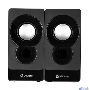 Oklick OK-165 2.0 черный 6Вт