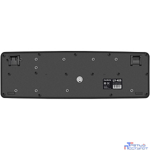 Exegate EX287138RUS Клавиатура ExeGate LY-405 (USB, 105кл., Enter большой, шнур 1,5м, черная, Color box)