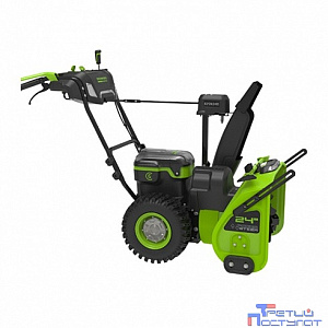 Greenworks 82В Снегоуборщик самоходный аккумуляторный GD82ST56 GW б/щ 61 см (без АКБ и ЗУ) [2602807]