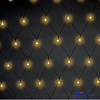 Neon-night 215-006 Гирлянда "Сеть" 2х2х1.5м, свечение с динамикой, черный ПВХ, 136 LED, 230 В, цвет: Тёплый белый