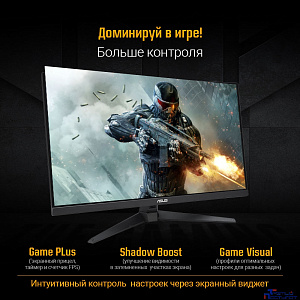 ASUS LCD 32" VG32AQA1A TUF Gaming {WLED/VA 2560x1440 170Hz 1ms MPRT Freesync Premium HDMIx2 x1 }[90LM07L0-B02370]