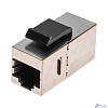 Rexant (02-0102) Адаптер проходной формата Keystone, Jack RJ-45(8P8C), FTP, CAT 5e PRO