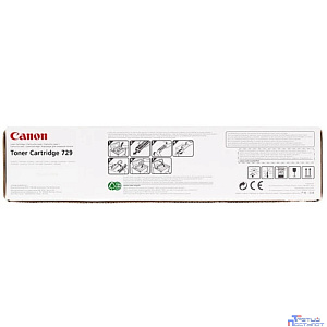 Canon Cartridge 729Bk  4370B002 Тонер картридж для LBP 7010C, Черный, 1200стр.