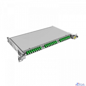 NTSS Кросс 19" NTSS PREMIUM выдвижной, предсобранный 1U, 8 портов LC/APC duplex, 9/125 мкм, (сплайс, пигтейлы, кдзс, планки, адаптеры) NTSS-RsFOB-PM-1U-8-2LC/A-9-SP1.5G1A
