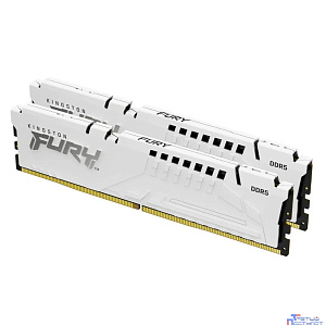 Оперативная память Kingston Fury Beast KF560C30BWK2-64 DDR5 - Kit 2х32ГБ 6000МГц, DIMM,  White,  Ret