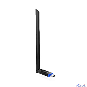 Tenda U11 Pro Двухдиапазонный Wi-Fi адаптер, 2,4/5 ГГц, до 900 Мбит/с, передатчик 20 dBm, подключение USB 2.0, 1х 6dBi