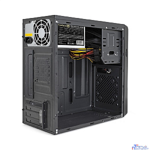 Exegate EX286427RUS Корпус Minitower ExeGate BA-309-500W-8 (mATX, БП AA500 с вент. 8см, 2*USB, HD аудио, черный)