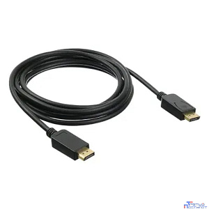 Кабель аудио-видео Buro V.1.2 DisplayPort (m)/DisplayPort (m) 2м. позолоч.конт. черный (BHP DPP_1.2-2)