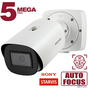 BEWARD SV3218RBZ Уличная IP-Камера 5 Мп, 1/2.8'' КМОП Sony Starvis, 2xWDR до 120 дБ, 3 потока Н.265/Н.264 HP/MJPEG, до 60к/с, 2592x1944, моторизованный объектив 2.7-13.5 мм