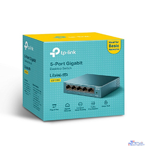 TP-Link LS105G Настольный коммутатор с 5 гигабитными портами