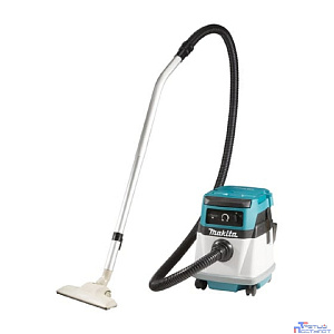 Строительный пылесос Makita DVC150LZ,  гибридное,  белый, без АКБ, без ЗУ