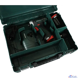 Metabo PowerMaxx BS Безударная дрель-шуруповерт [600080500] { 12В 2х2.0,LC40,патр.,кейс, вес 0.8 кг }