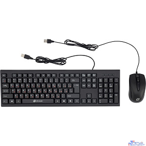 Клавиатура + мышь Oklick 630M черный USB [1091260]