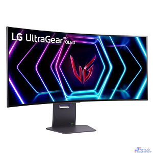 LCD LG 38" 39GS95QE-B UltraGear черный {OLED 3440x1440 240Hz 0.3ms 21:9 275cd 178/178 HDMI DisplayPort FreeSync(Premium Pro) G-Sync USB M/M HAS Pivot}