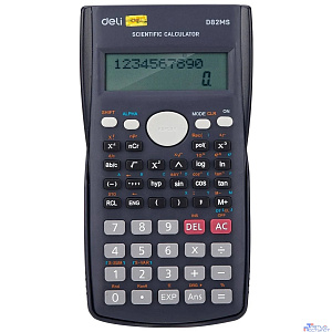 Калькулятор научный Deli ED82MS темно-синий 10+2-разр. [1147246]