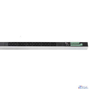 REM Верт блок розеток Rem-2MC,LINUX,мониторинг,измерение,3~16A,48C13,1820мм,вх IEC309,шнур 3м