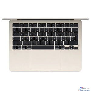 Apple MacBook Air 13-inch 2025 [MW0Y3HN/A] (КЛАВ.РУС.ГРАВ.) Starlight 13.6" Liquid Retina {(2560x1600) M4 10C CPU 8C GPU/16GB/256GB SSD/рекоменд.переходник 11007065} (A3240)