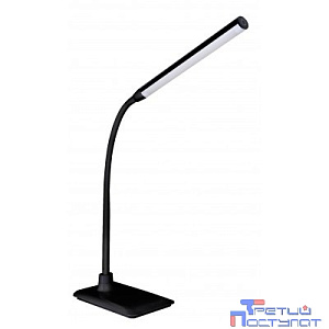 Camelion KD-792  C02 чёрный  LED (Свет-к настольн.,6 Вт,230В, сенсорн.вкл-е, 4 ур. ярк,4000К)