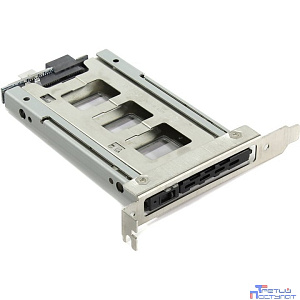 Procase E2-101-SATA3-BK {Корзина E2-101-SATA3-BK 1*2.5" slim SATA3/SAS 6Gb (черный) hotswap trayless aluminium mobie rack module (1x expantion slot)}