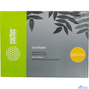 Cactus 101R00474 Блок фотобарабана CS-DR3260 для Xerox Phaser 3052/3260 WC 3215/3225, 10K