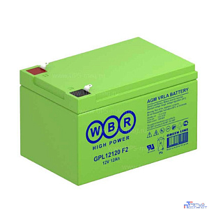 WBR Батарея GPL12120 F2 (12V/12Ah)
