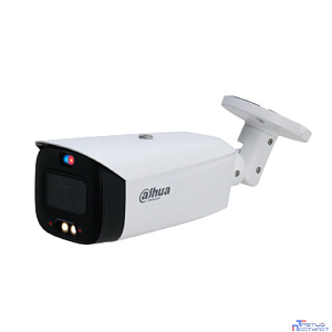 DAHUA DH-IPC-HFW3449T1P-AS-PV-0360B-S5 Уличная цилиндрическая IP-видеокамера TiOC и ACUPICK 4Мп, 1/2.7” CMOS, объектив 3.6мм, видеоаналитика, 2 микрофона, ИК 30м, LED 30м, IP67, металл/пластик