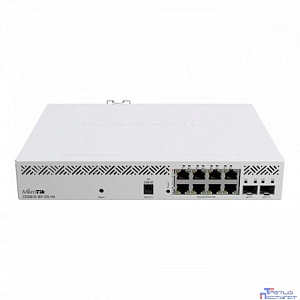MikroTik CSS610-8P-2S+IN PoE-коммутатор, 8х 1G RJ45, 2х SFP+, раздача PoE 140 Вт, SwitchOS Lite
