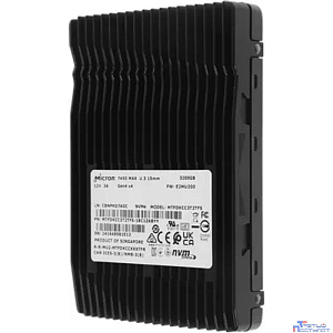 Micron SSD 7450 MAX, 3200GB, U.3(2.5" 15mm), NVMe, PCIe 4.0 x4, 3D TLC, MTFDKCC3T2TFS-1BC1ZABYY(R)