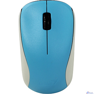 Genius Мышь NX-7000 Blue { оптическая, 1200 dpi, радио 2,4 Ггц, 1хАА, USB} [31030016402]