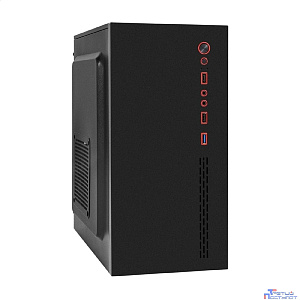 Exegate EX298165RUS Корпус Minitower ExeGate BAA-403U-AAA400 (mATX, БП AAA400 с вент. 8см, 2*USB+1*USB3.0, HD Audio, черный)
