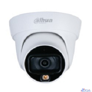 DAHUA DH-IPC-HDW1239TP-A-LED-0280B-S5 Уличная турельная IP-видеокамера FullColor 2Мп, 1/2.8” CMOS, объектив 2.8мм, микрофон, LED 30м, IP67, металл