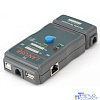 Gembird NCT-2 Тестер LAN Cablexpert , 100/1000 Base-TX, для UTP, STP, RJ-11, USB-кабеля